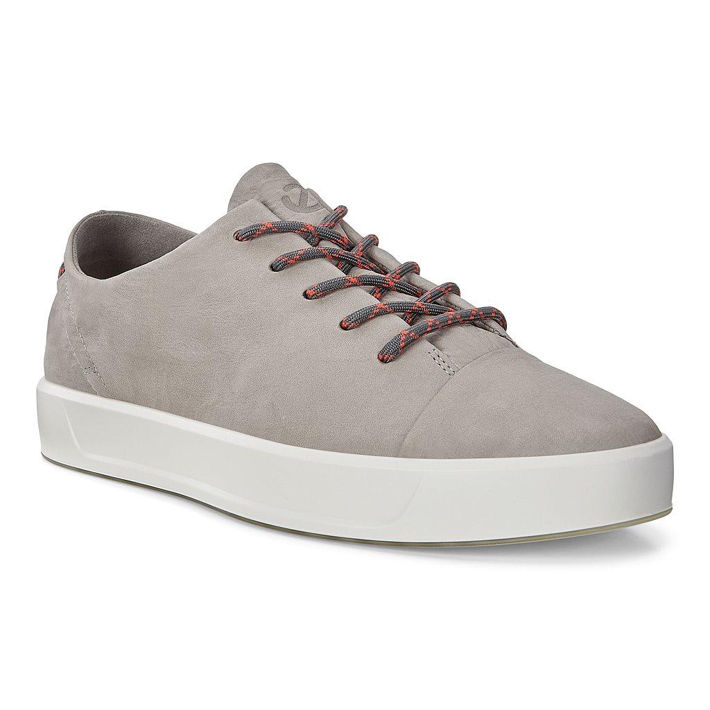 Ecco Soft 8 Mens Sneakers Grey Sales - India BDG-578130